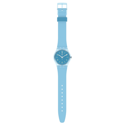Swatch Turquoise Tonic Unisex pulsera de resina – SO28S101