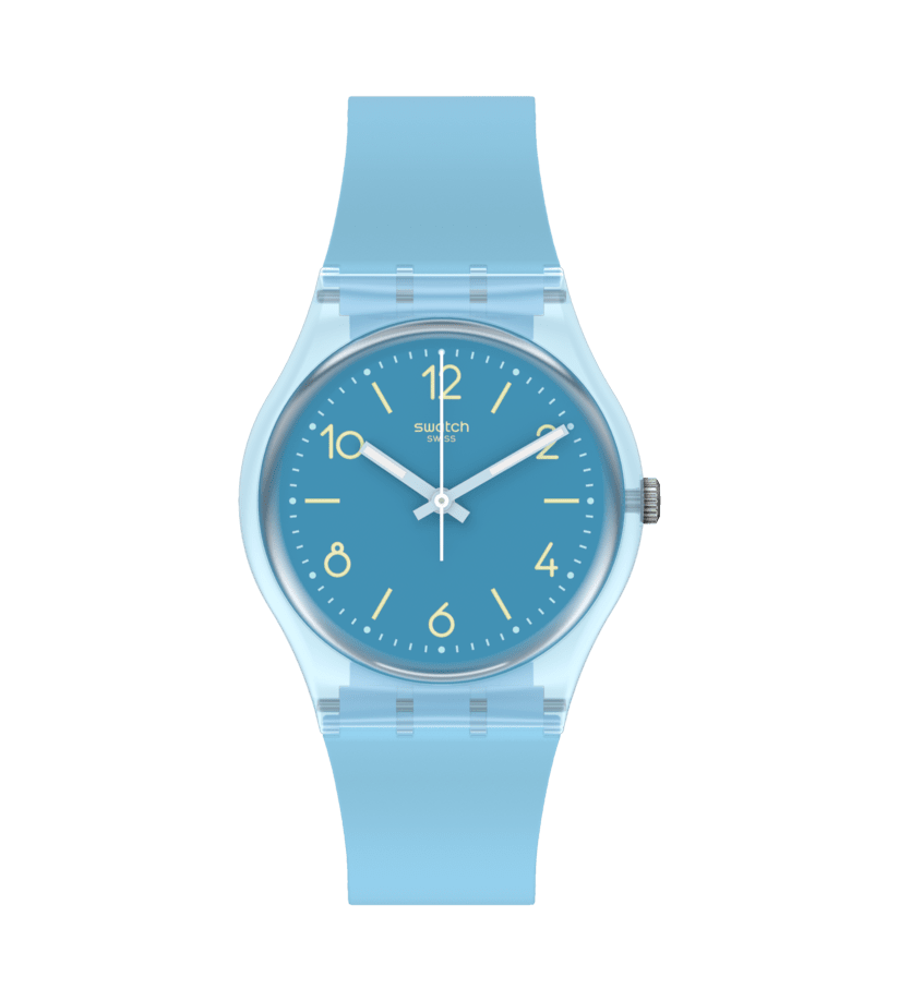 Swatch Turquoise Tonic Unisex pulsera de resina – SO28S101