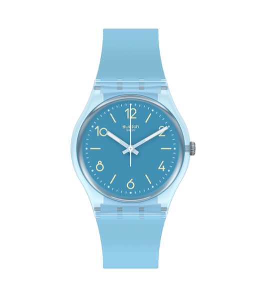 Swatch Turquoise Tonic Unisex pulsera de resina – SO28S101