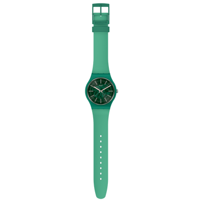 Swatch Sunbrush Grass de dama pulsera de resina – SO29G100