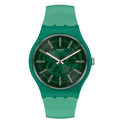 Swatch Sunbrush Grass de dama pulsera de resina – SO29G100