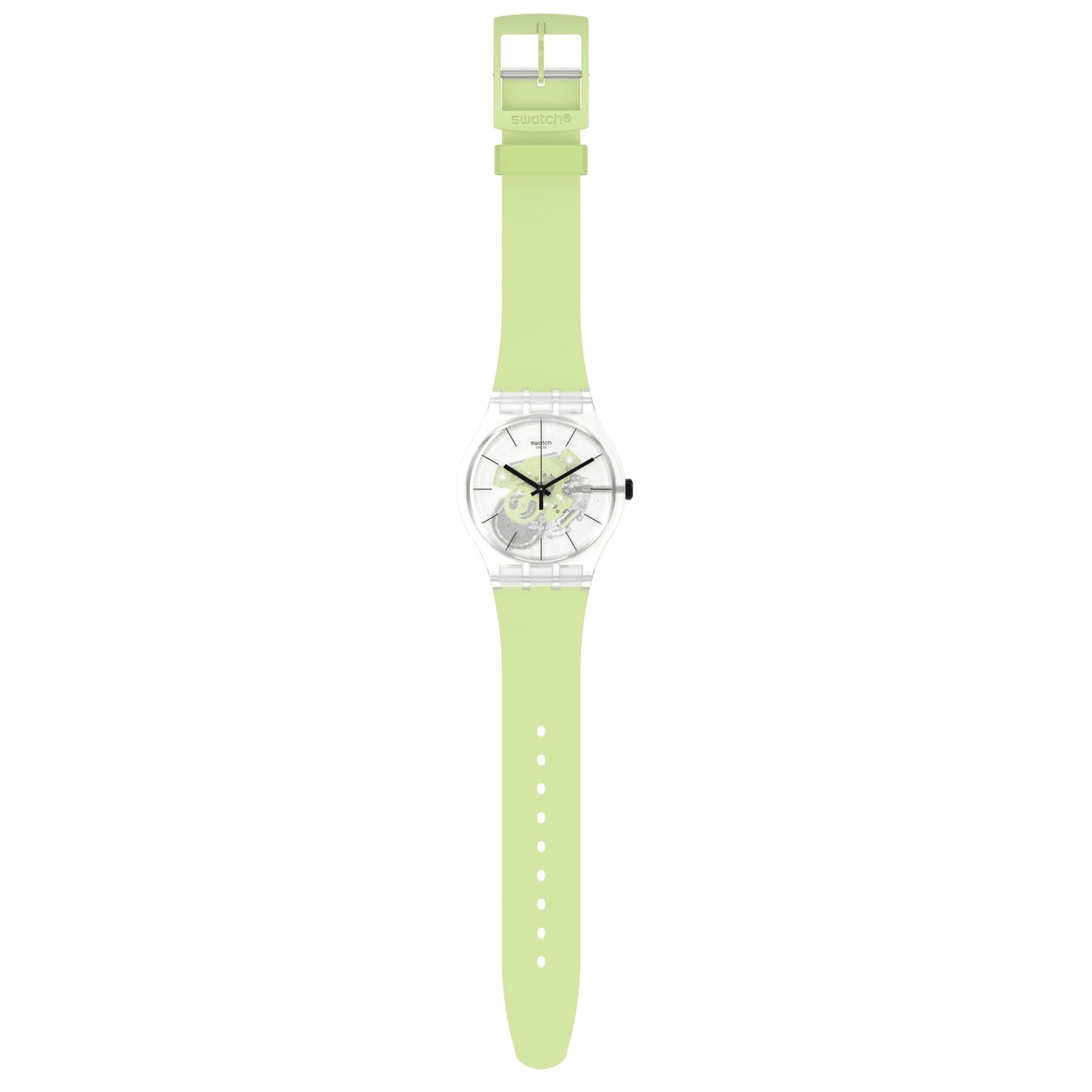 Swatch Green Daze Unisex Banda de Caucho – SO29K106
