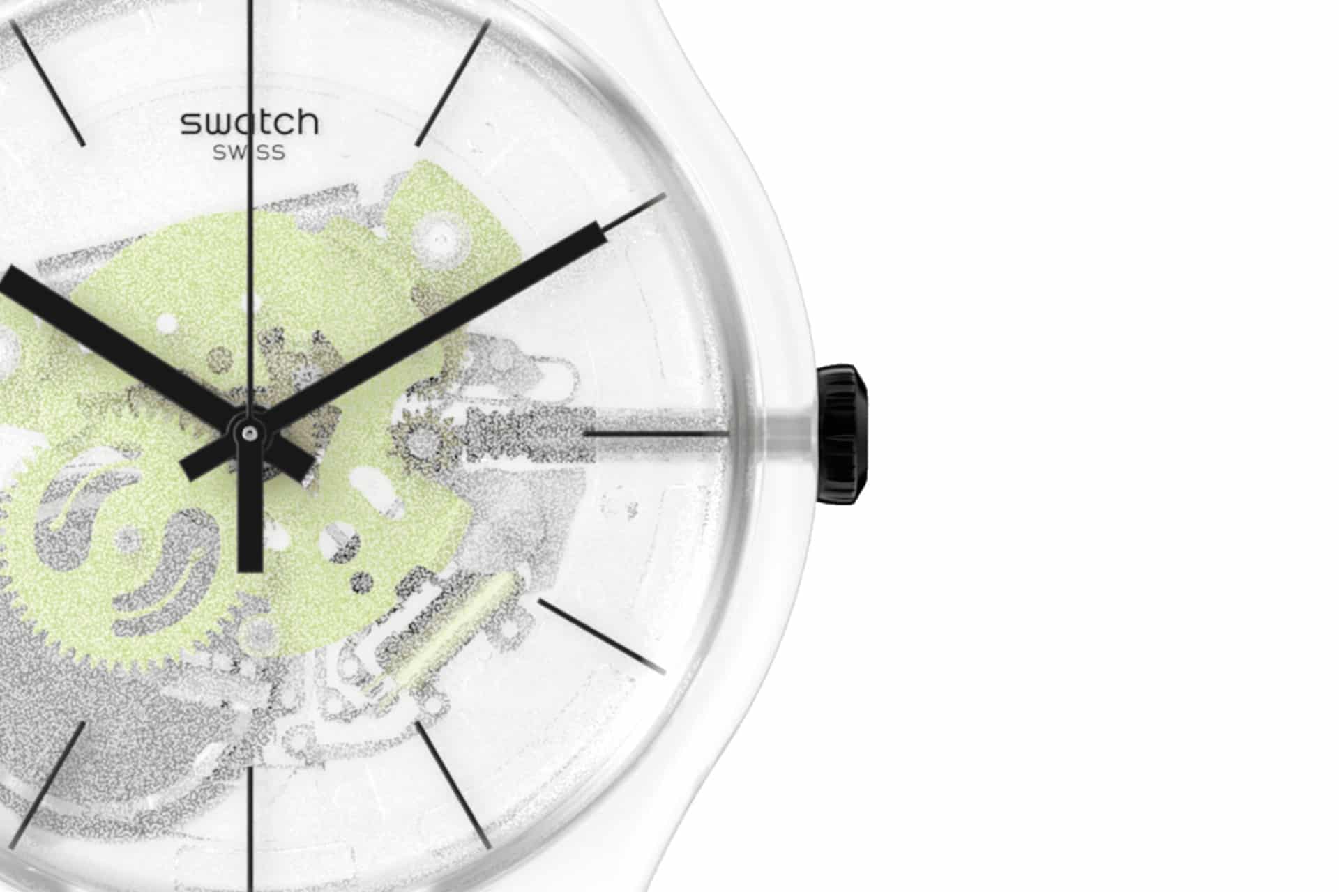 Swatch Green Daze Unisex Banda de Caucho – SO29K106