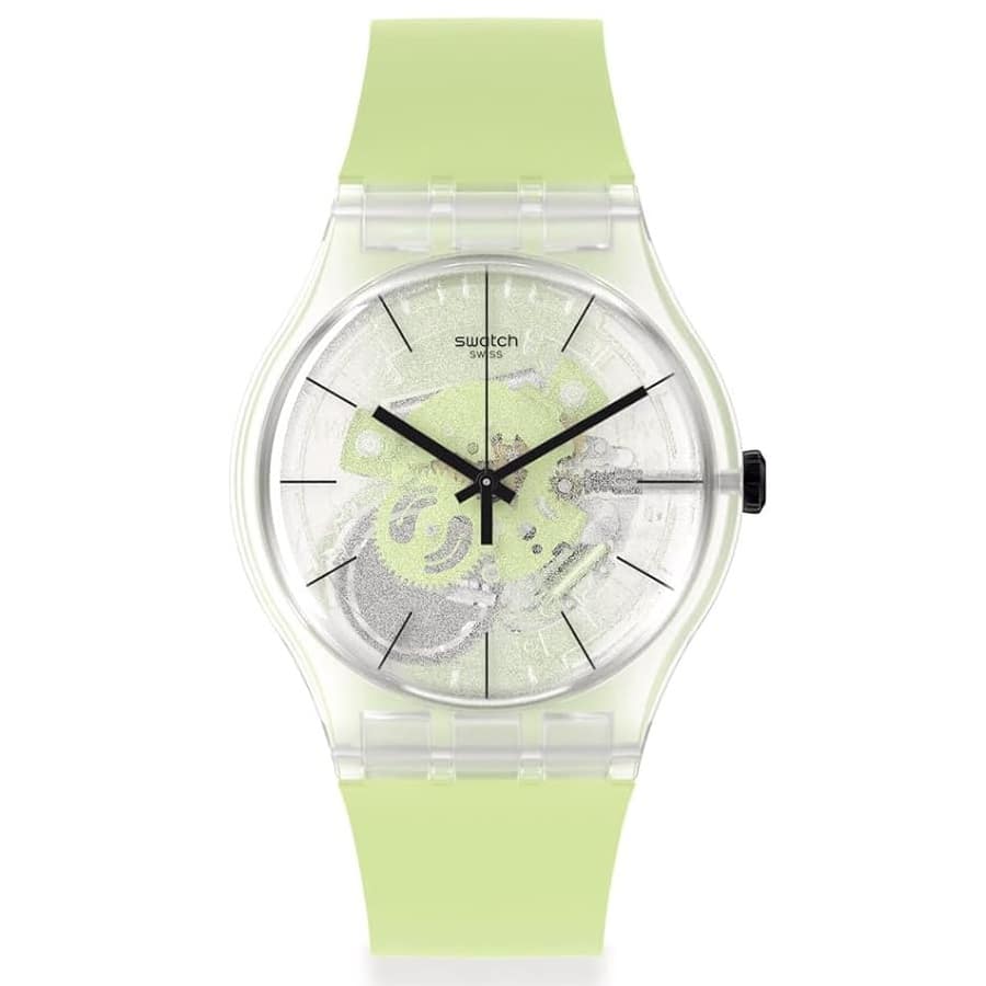 Swatch Green Daze Unisex Banda de Caucho – SO29K106