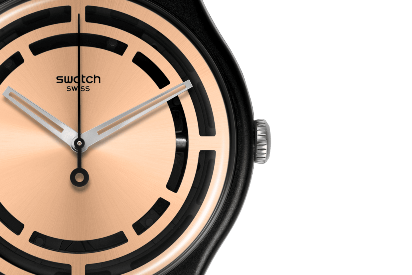 Swatch Clear Sign Unisex pulsera de silicona – SO32B116