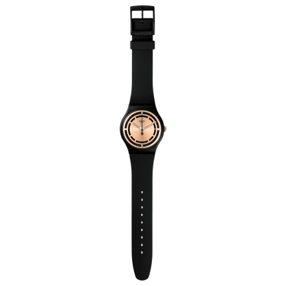 Swatch Clear Sign Unisex pulsera de silicona – SO32B116