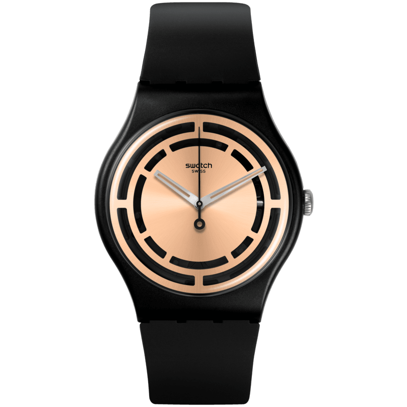 Swatch Clear Sign Unisex pulsera de silicona – SO32B116