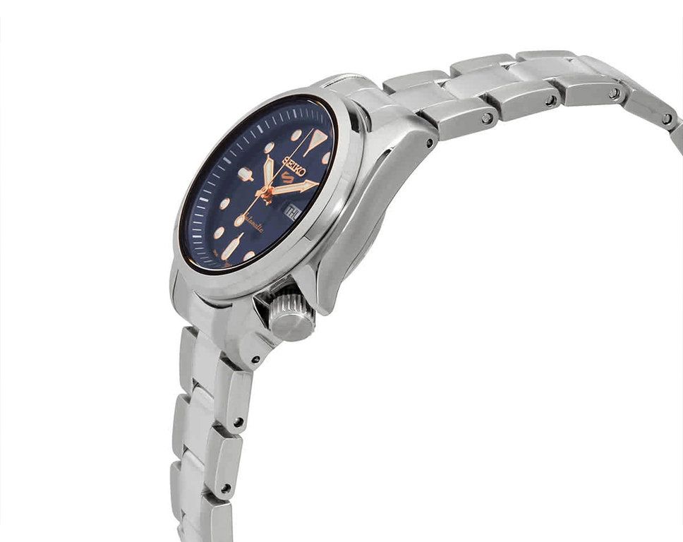 Seiko 5 Sports de dama pulsera de metal 28 mm – SRE003K1