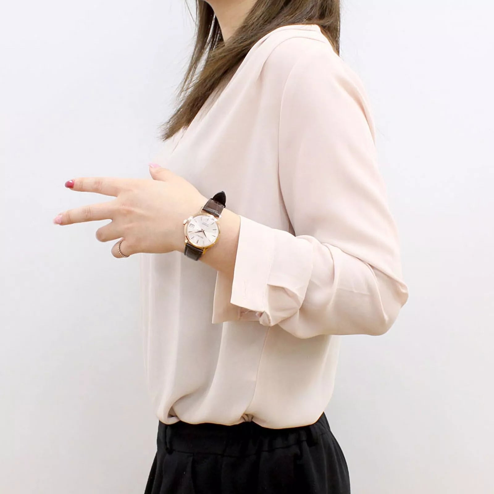 Seiko Presage de dama pulsera de cuero – SRP852J1