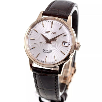 Seiko Presage de dama pulsera de cuero – SRP852J1