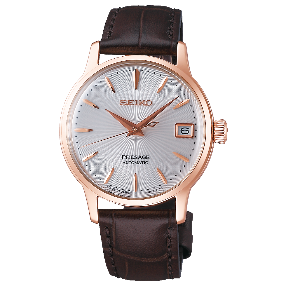 Seiko Presage de dama pulsera de cuero – SRP852J1