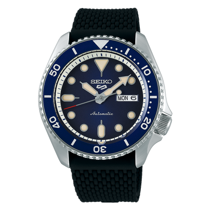 SRPD71K2 Reloj Seiko de caballero pulsera de silicona 43 mm