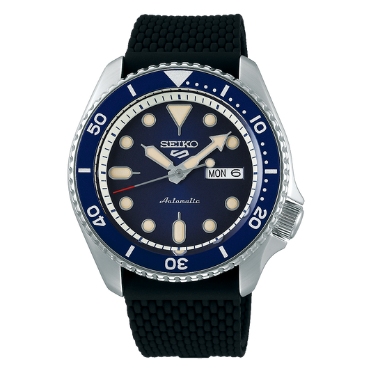 Seiko de caballero pulsera de silicona 43 mm – SRPD71K2