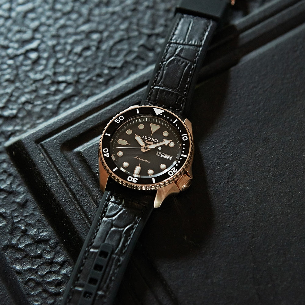 Seiko para hombre pulsera de piel – SRPD76K1