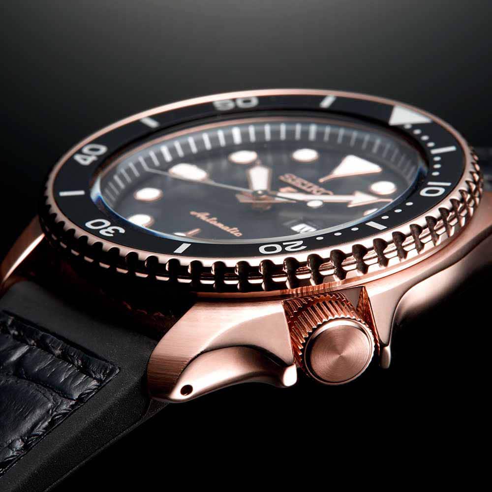 Seiko para hombre pulsera de piel – SRPD76K1