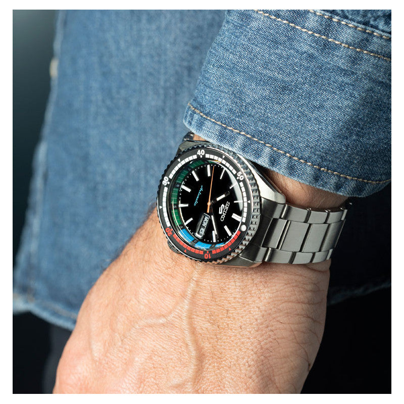 Seiko 5 Sport de hombre pulsera de metal – SRPK13K1