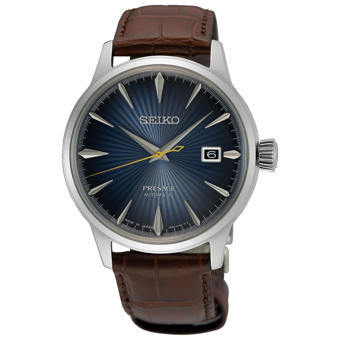 Seiko Presage Cocktail de caballero pulsera de piel – SRPK15J1