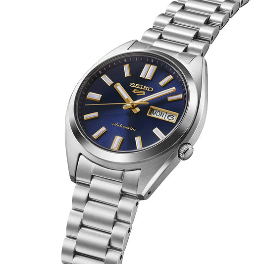 Seiko 5 de hombre pulsera de metal 45 mm – SRPL55K1