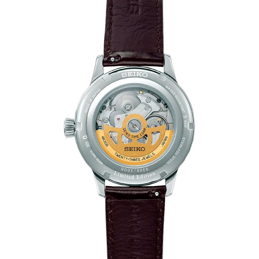 Seiko Presage de hombre correa de cuero – SRPL75J1