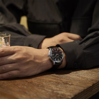 Seiko Presage de hombre correa de cuero – SRPL75J1