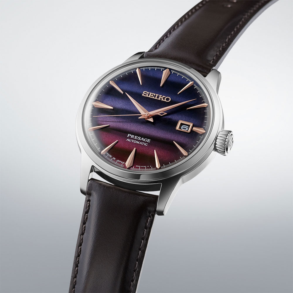 Seiko Presage de hombre correa de cuero – SRPL75J1
