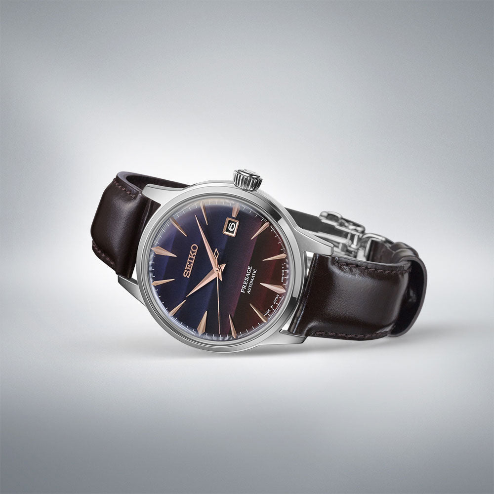 Seiko Presage de hombre correa de cuero – SRPL75J1