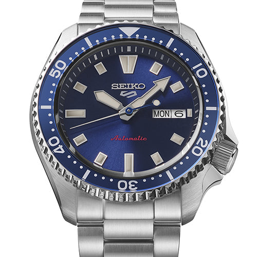 Seiko 5 Sports de hombre banda de metal 42.5 mm – SRPL83K1