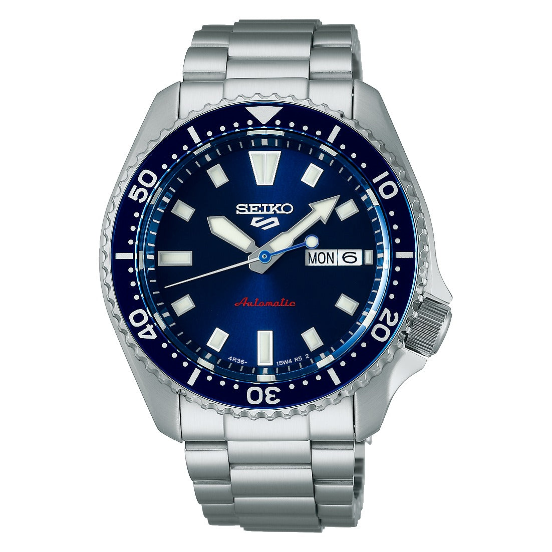 Seiko 5 Sports de hombre banda de metal 42.5 mm – SRPL83K1