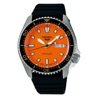 SRPL89K1 Reloj Seiko 5 Sports de hombre pulsera de caucho 42 mm