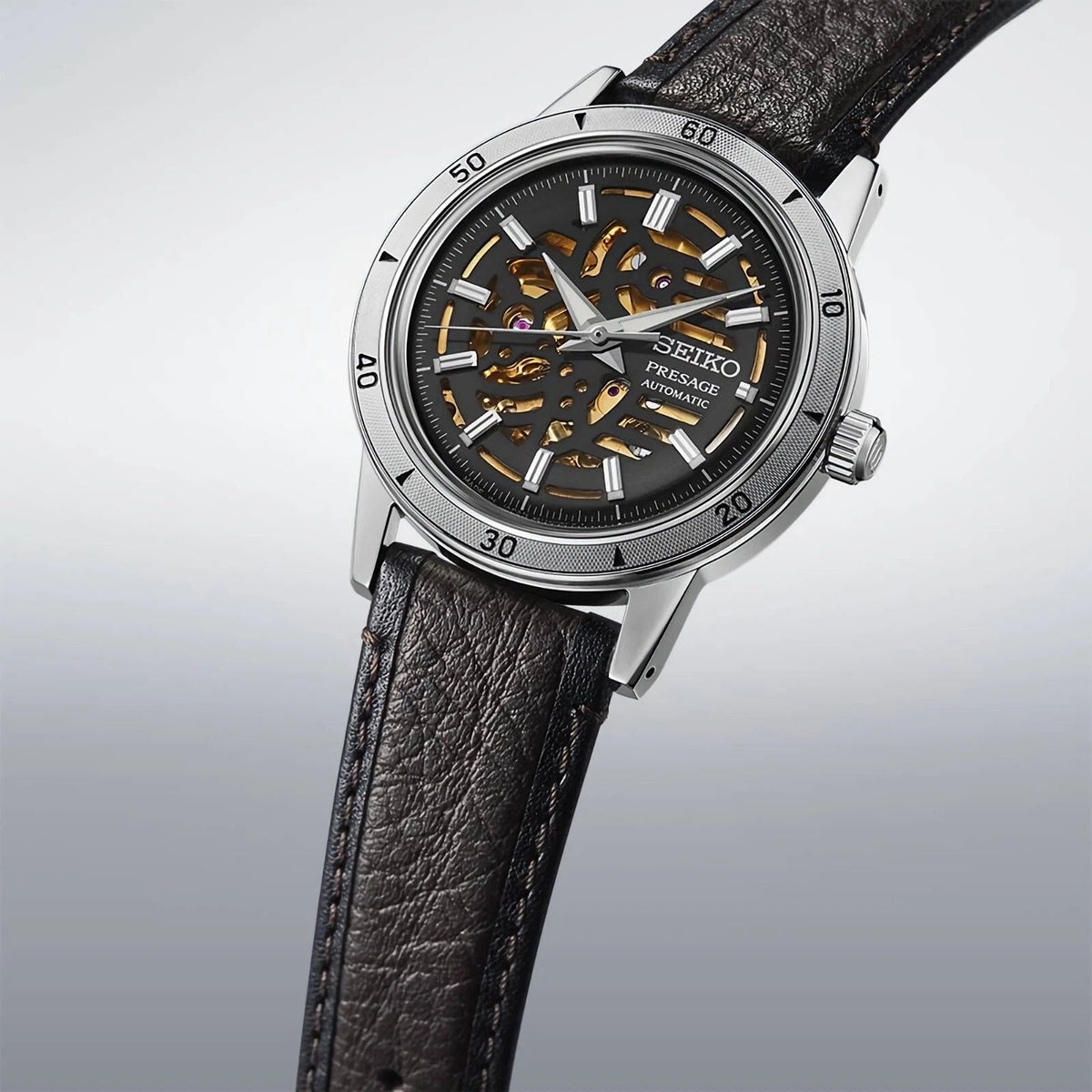 Seiko Presage Automático SSA461J1 de hombre correa de cuero