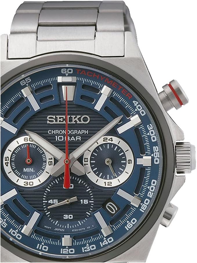 Seiko Chronograph de caballero pulsera de metal – SSB407P1