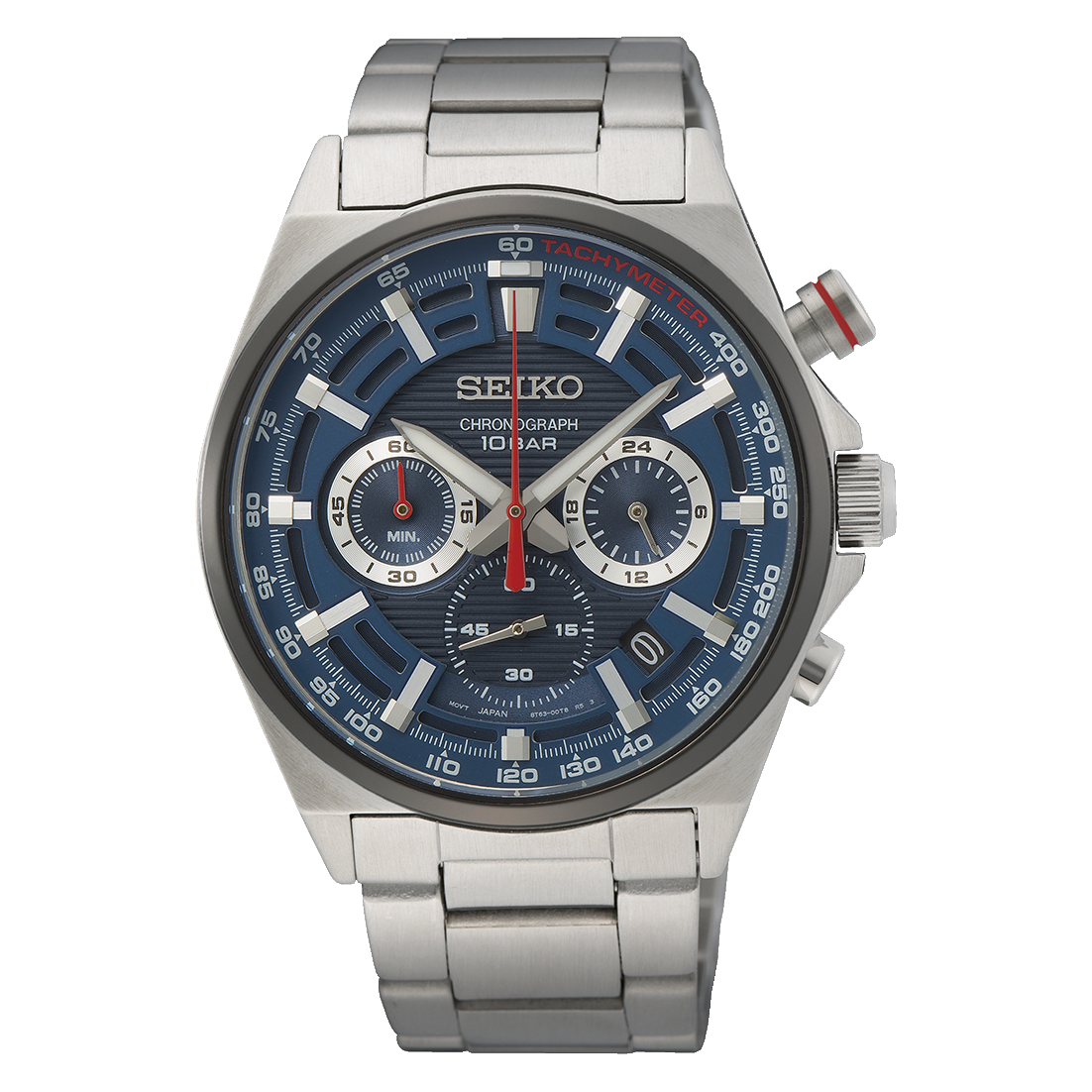 Seiko Chronograph de caballero pulsera de metal – SSB407P1