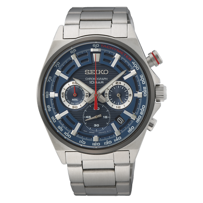 Seiko Chronograph de caballero pulsera de metal – SSB407P1