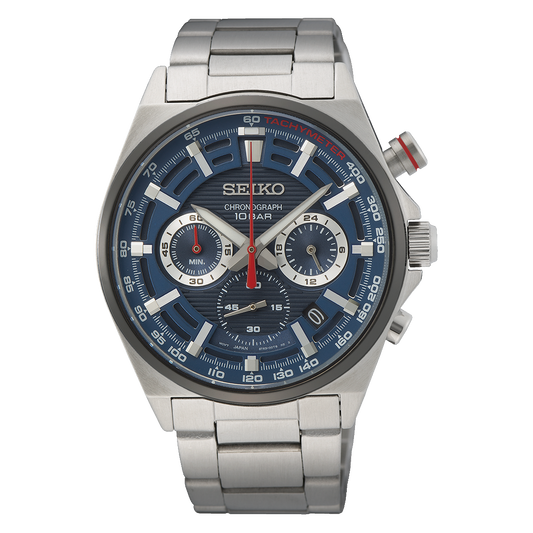 Seiko Chronograph de caballero pulsera de metal – SSB407P1