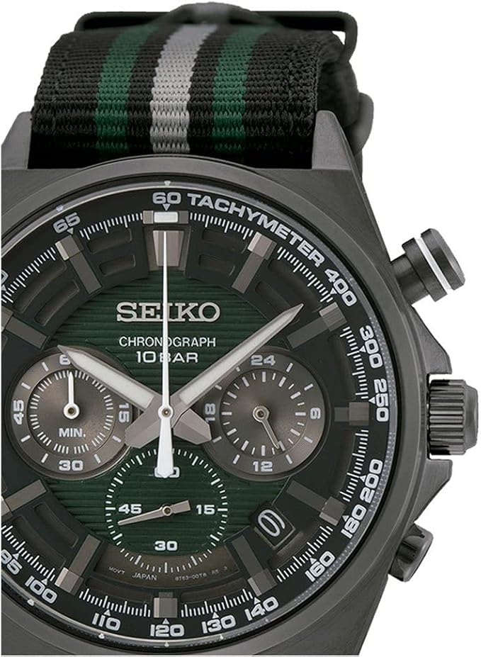 Seiko Sport de caballero pulsera de tela 41 mm – SSB411P1