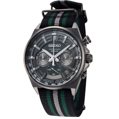 SSB411P1 Reloj Seiko Sport de caballero pulsera de tela 41 mm