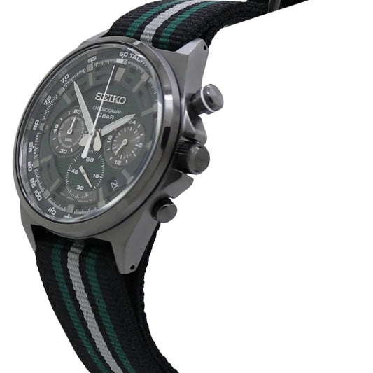 Seiko Sport de caballero pulsera de tela 41 mm – SSB411P1
