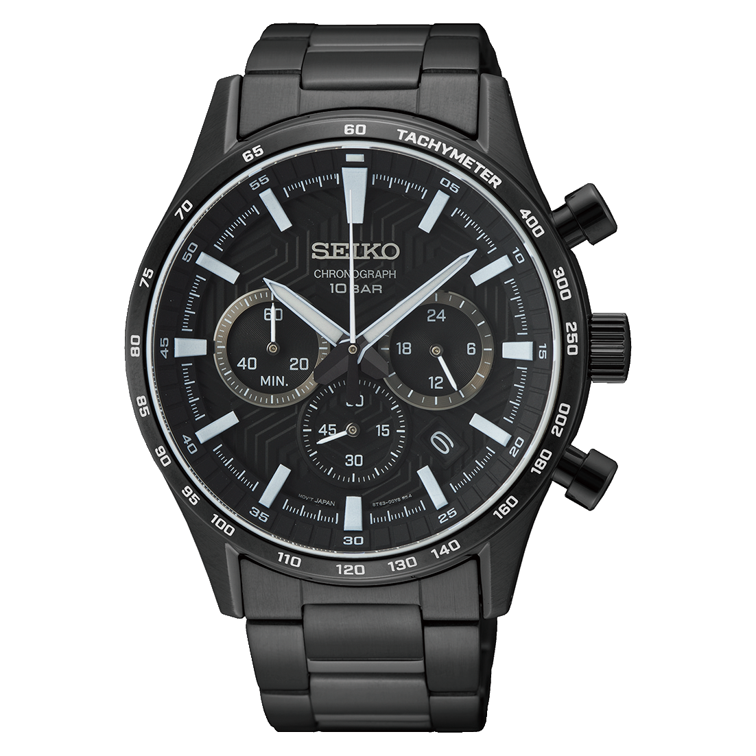 Seiko Sport de hombre pulsera de metal 43 mm – SSB415P1