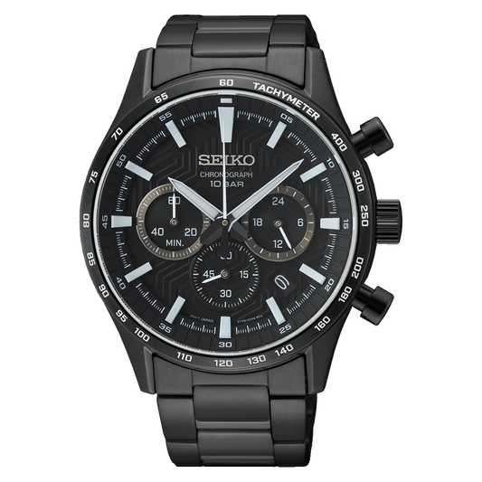 Seiko Sport de hombre pulsera de metal 43 mm – SSB415P1
