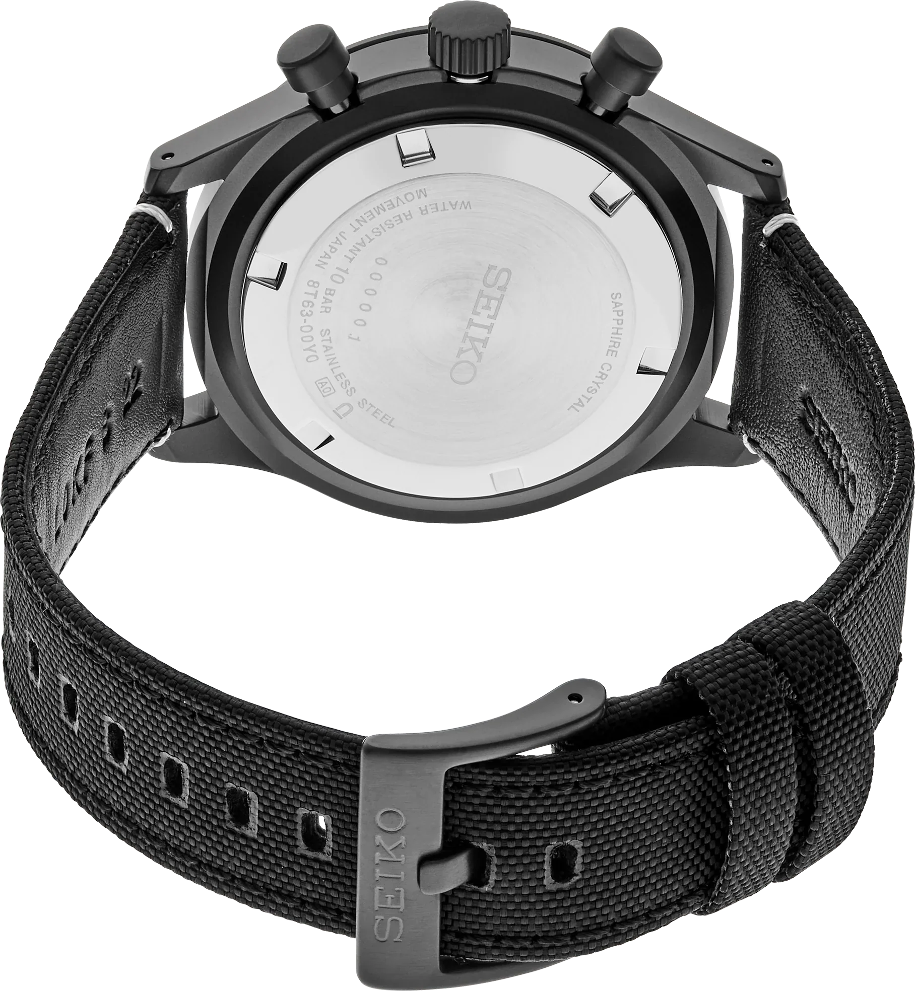 SSB417P1 Reloj Seiko Essentials de hombre pulsera de nylon 43 mm