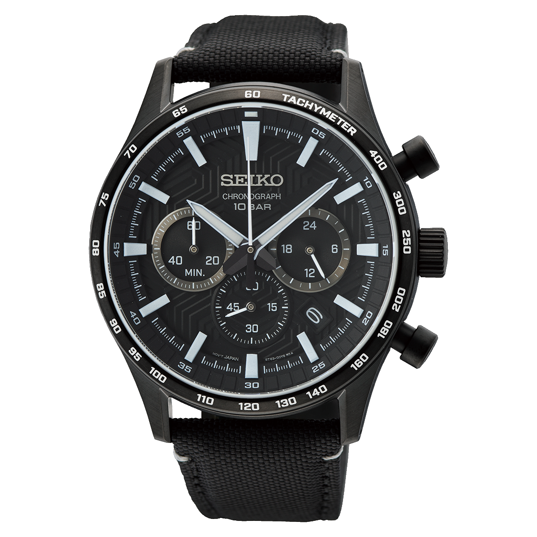 SSB417P1 Reloj Seiko Essentials de hombre pulsera de nylon 43 mm