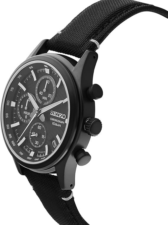 Seiko 5 para caballero pulsera de tela – SSB421P1
