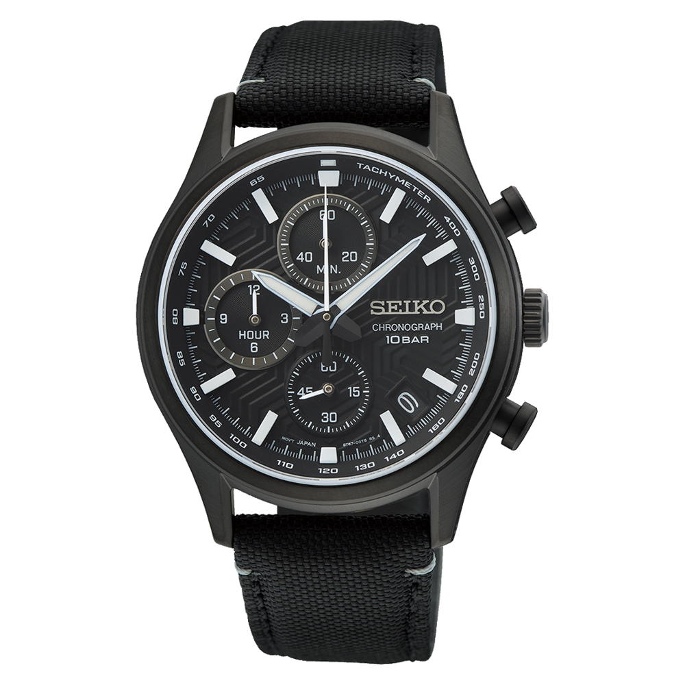 Seiko 5 para caballero pulsera de tela – SSB421P1