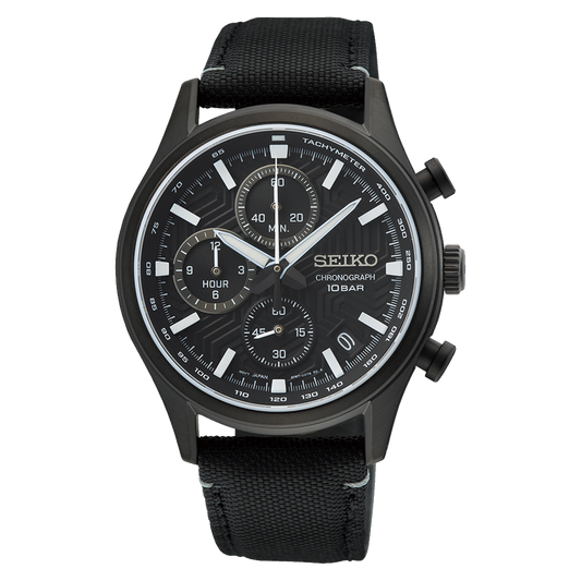Seiko 5 para caballero pulsera de tela – SSB421P1