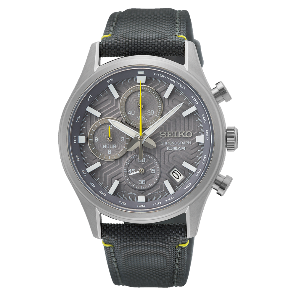 Seiko Sports de hombre correa de tela – SSB423P1