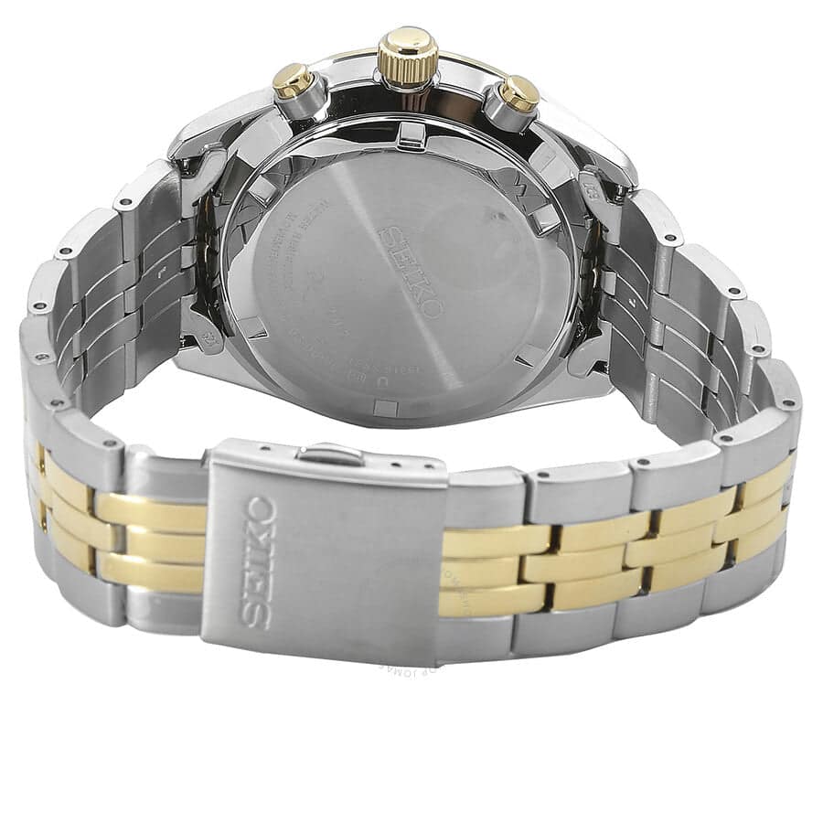 Seiko Cronógrafo para Caballero con Correa de Acero inoxidable – SSB430P1