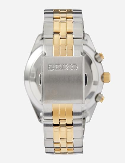Seiko Cronógrafo para Caballero con Correa de Acero inoxidable – SSB430P1