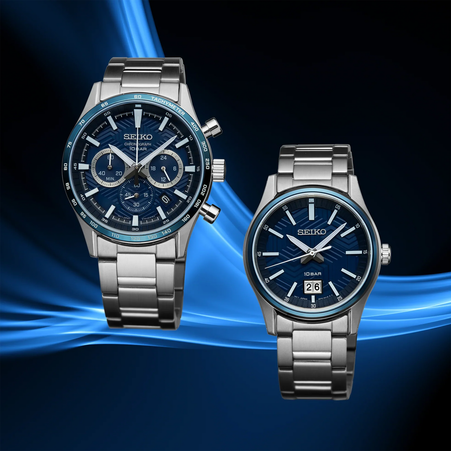 Seiko para caballero pulsera de metal – SSB445P1
