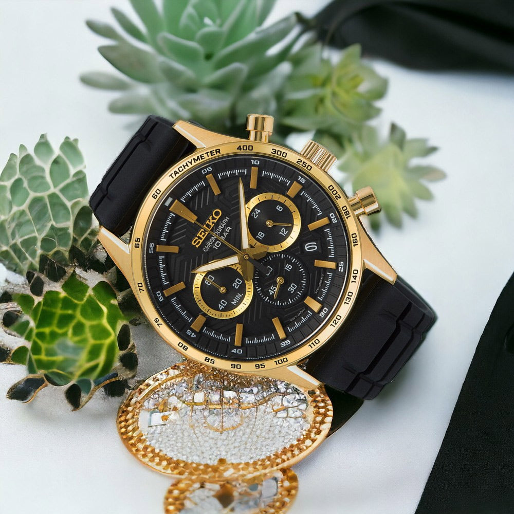 Seiko Neo Sports de hombre pulsera de caucho – SSB446P1