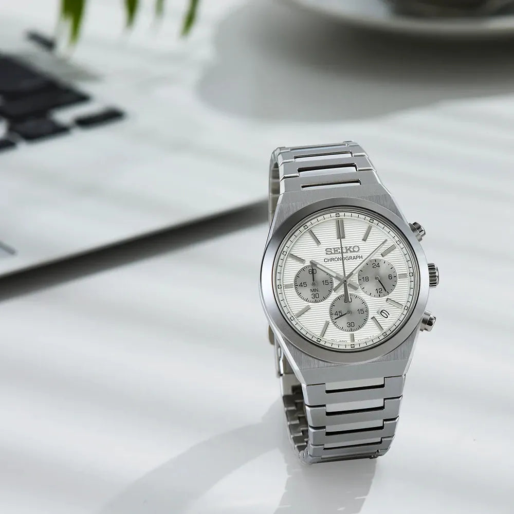 Seiko Chronograph  de caballero pulsera de metal – SSB451P1